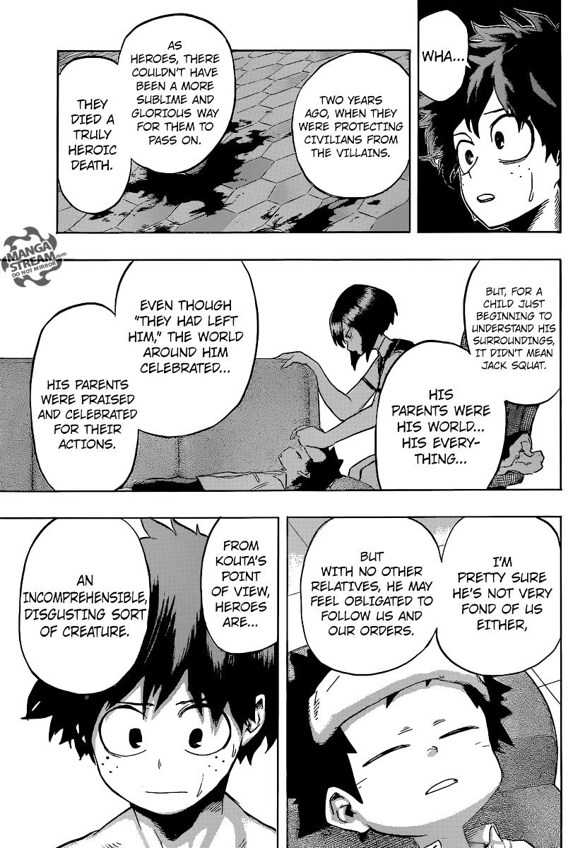 My Hero Academia, chapter 71