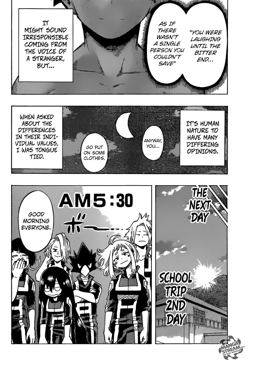 My Hero Academia, chapter 71