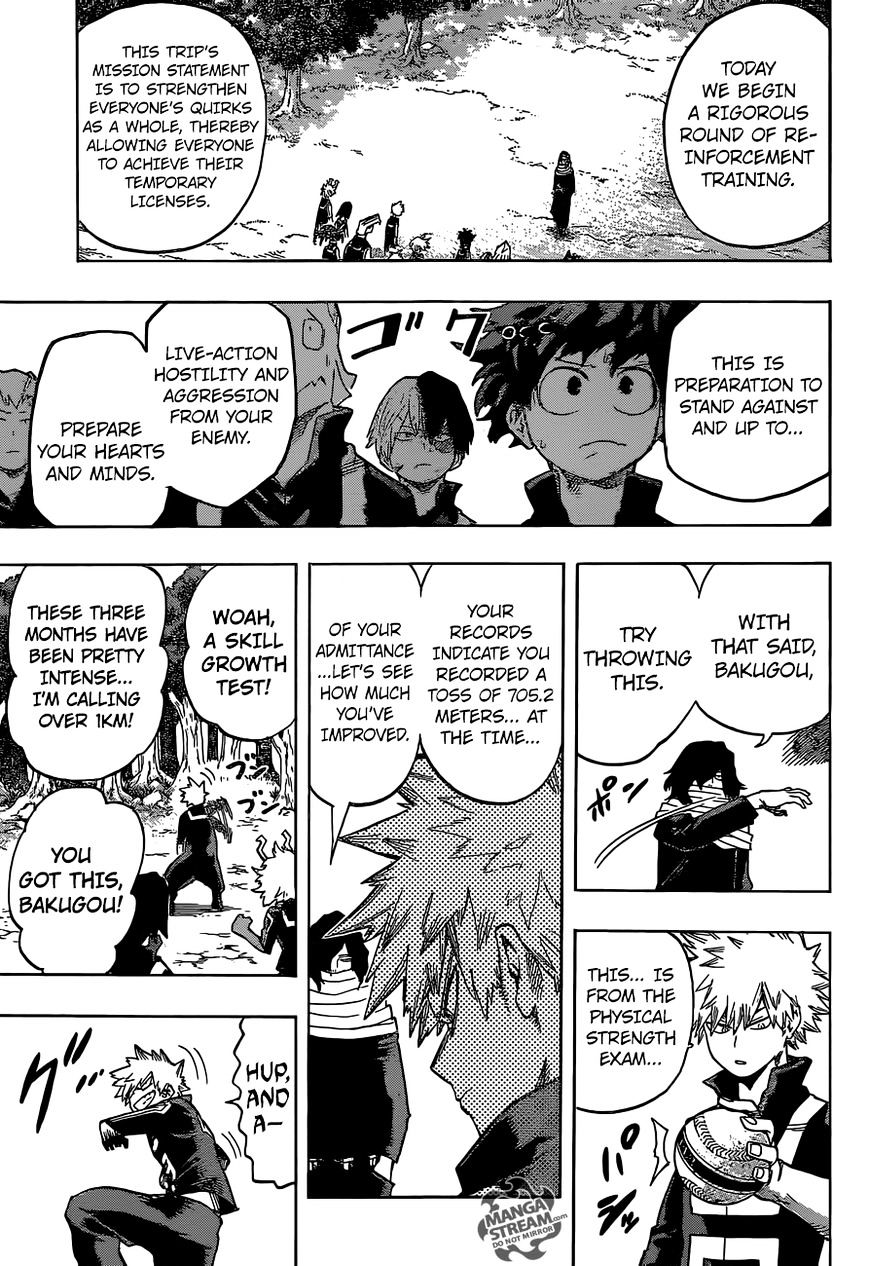 My Hero Academia, chapter 71