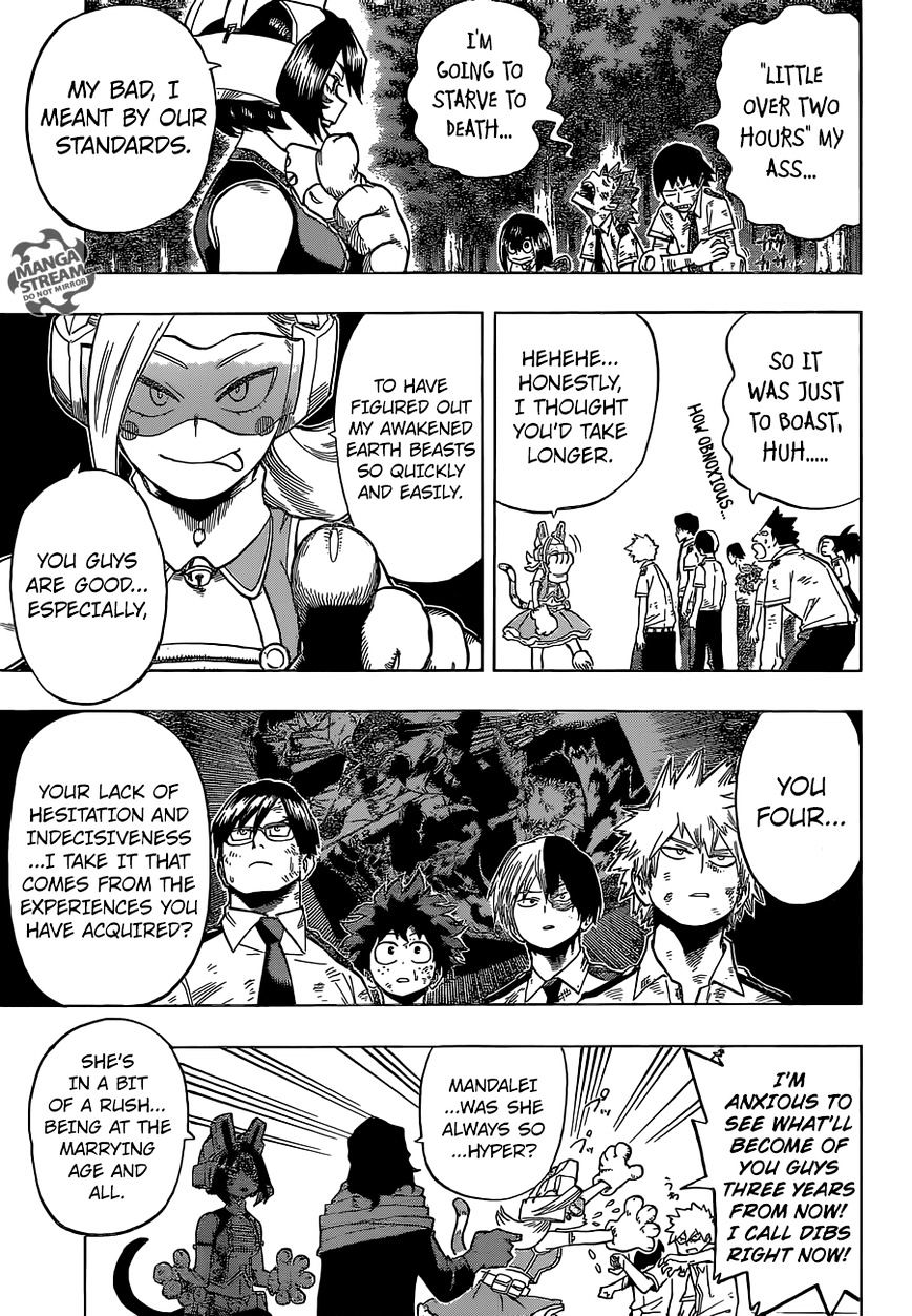 My Hero Academia, chapter 71