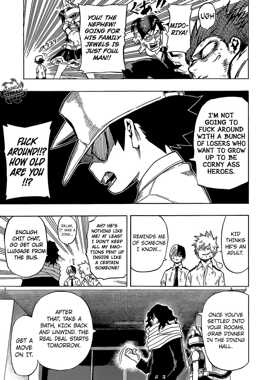 My Hero Academia, chapter 71