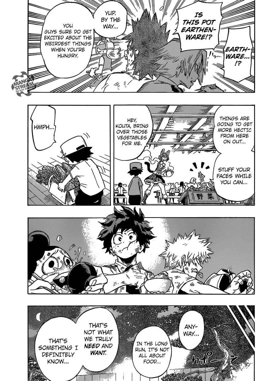 My Hero Academia, chapter 71