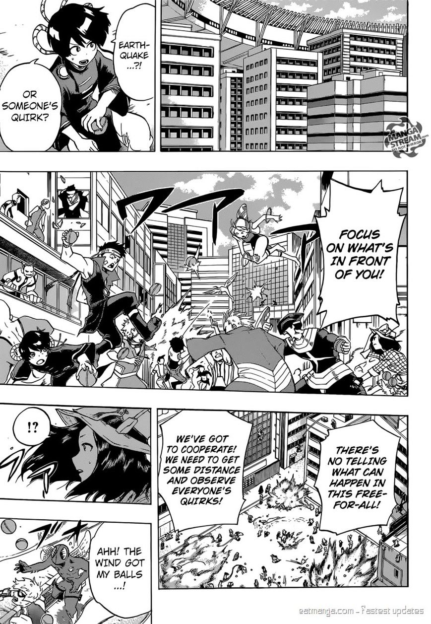 My Hero Academia, chapter 104