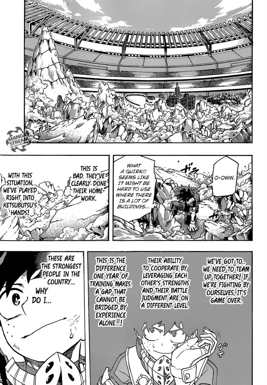 My Hero Academia, chapter 104