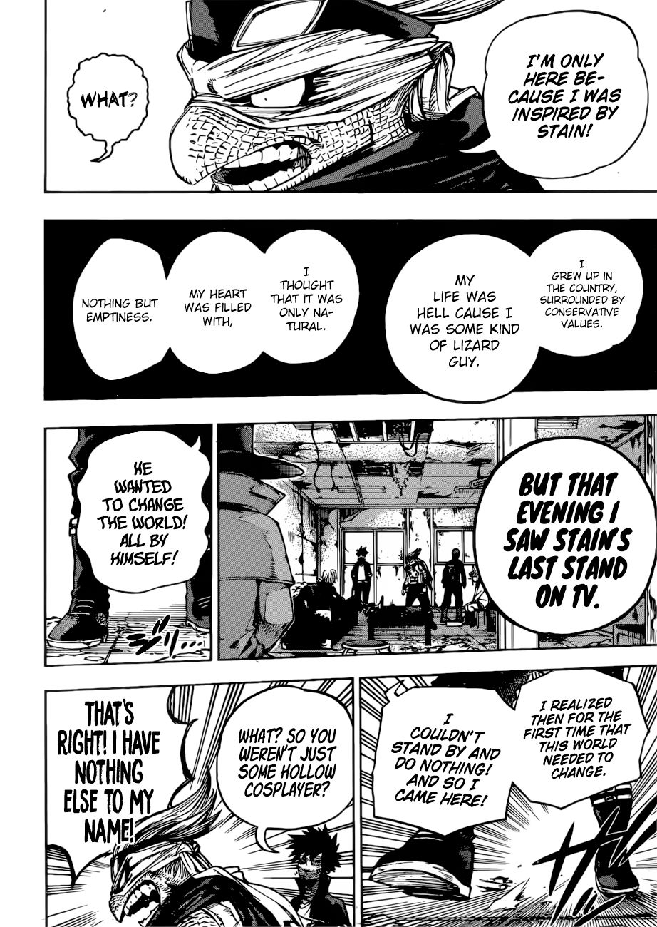 My Hero Academia, chapter 220