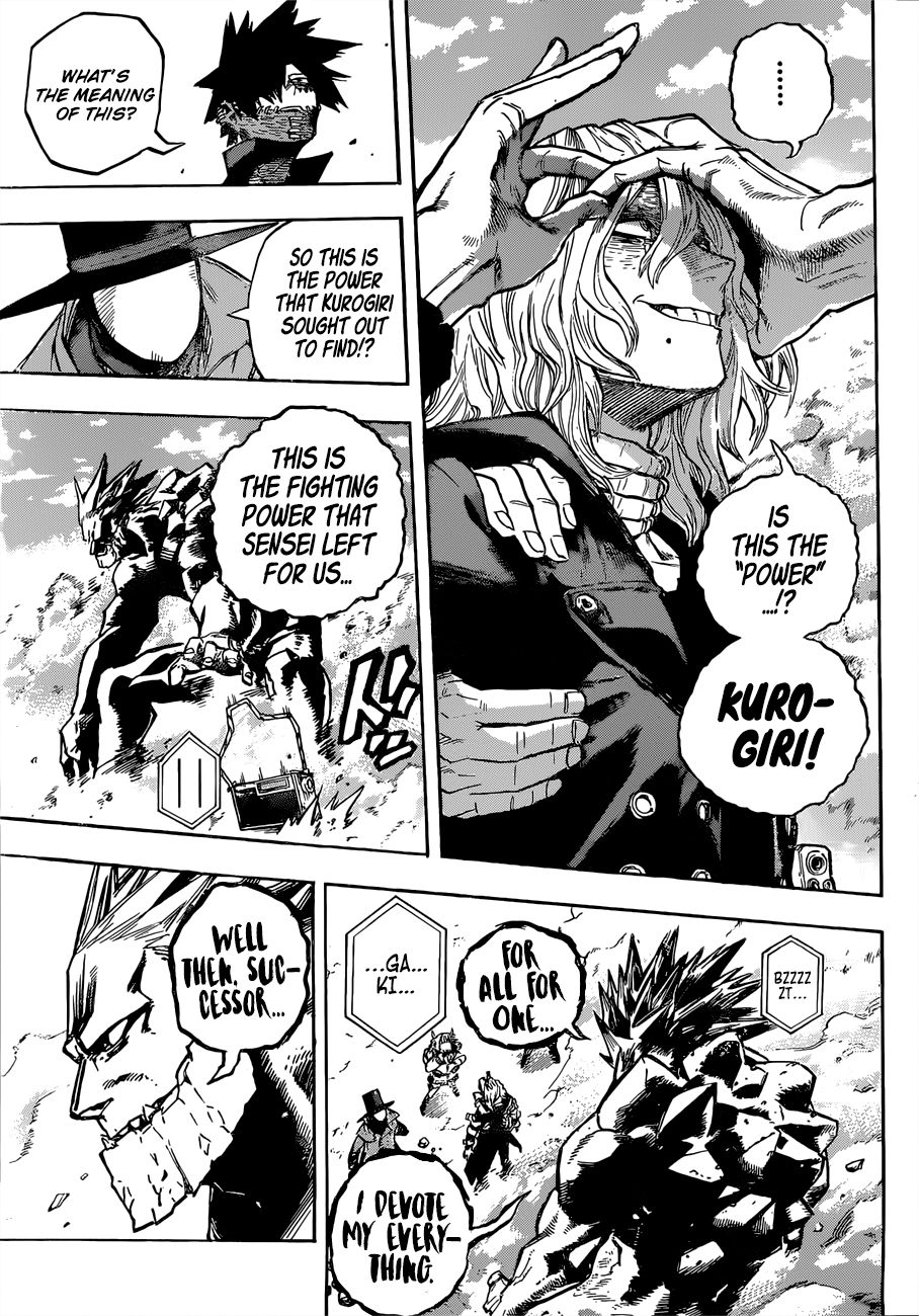 My Hero Academia, chapter 220