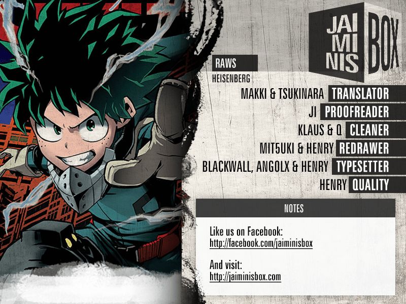 My Hero Academia, chapter 220