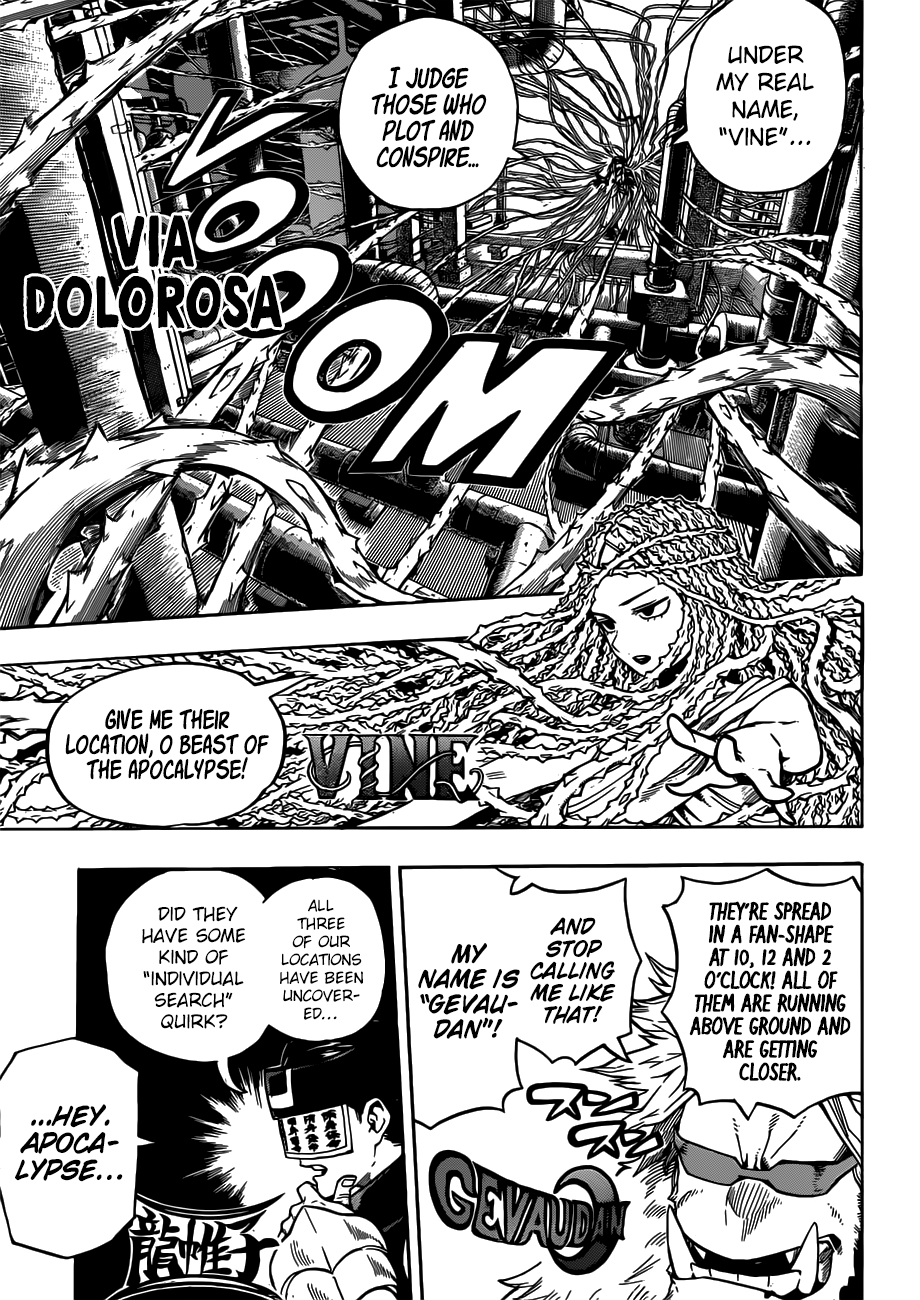 My Hero Academia, chapter 197