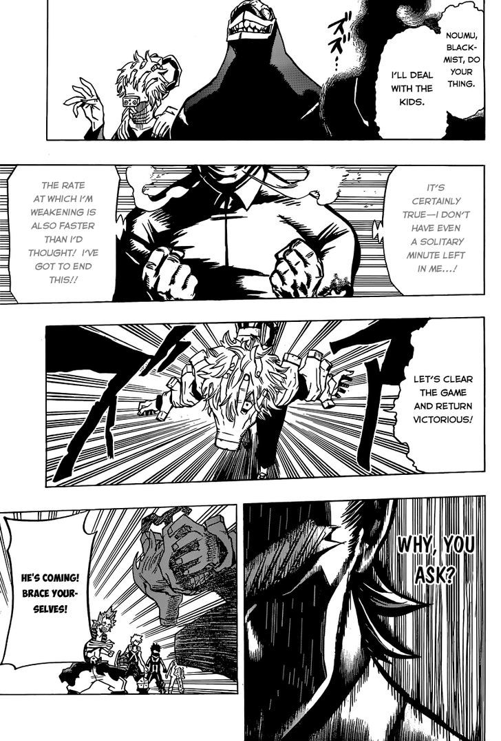 My Hero Academia, chapter 19