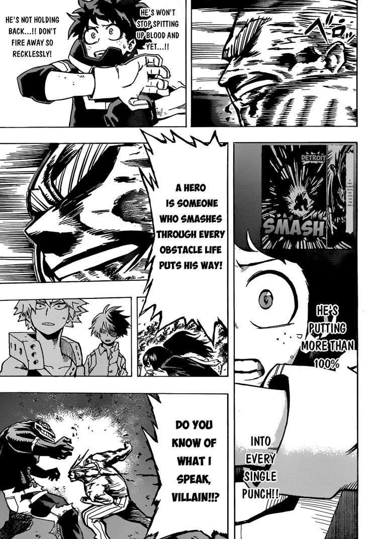 My Hero Academia, chapter 19