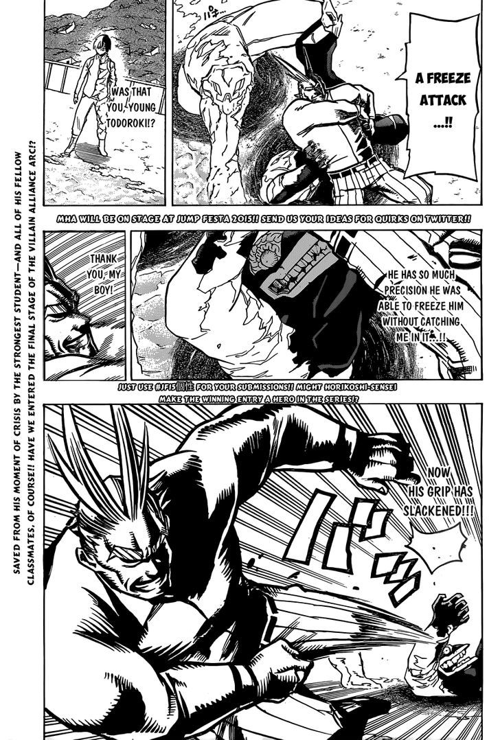 My Hero Academia, chapter 19