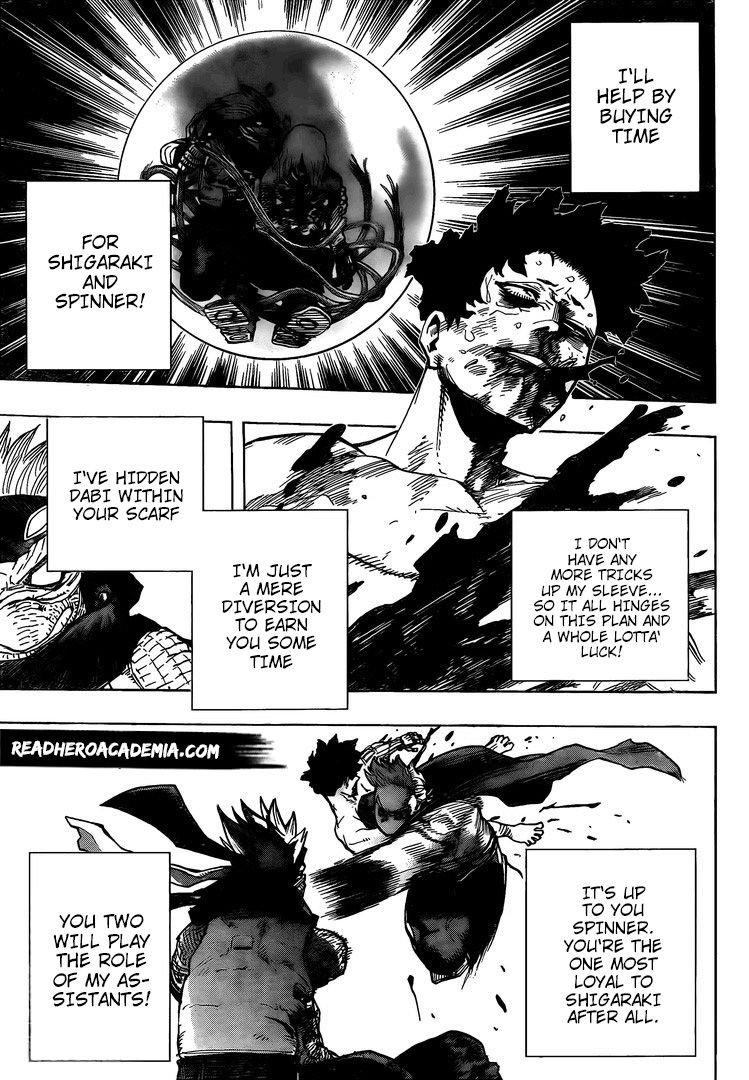 My Hero Academia, chapter 295