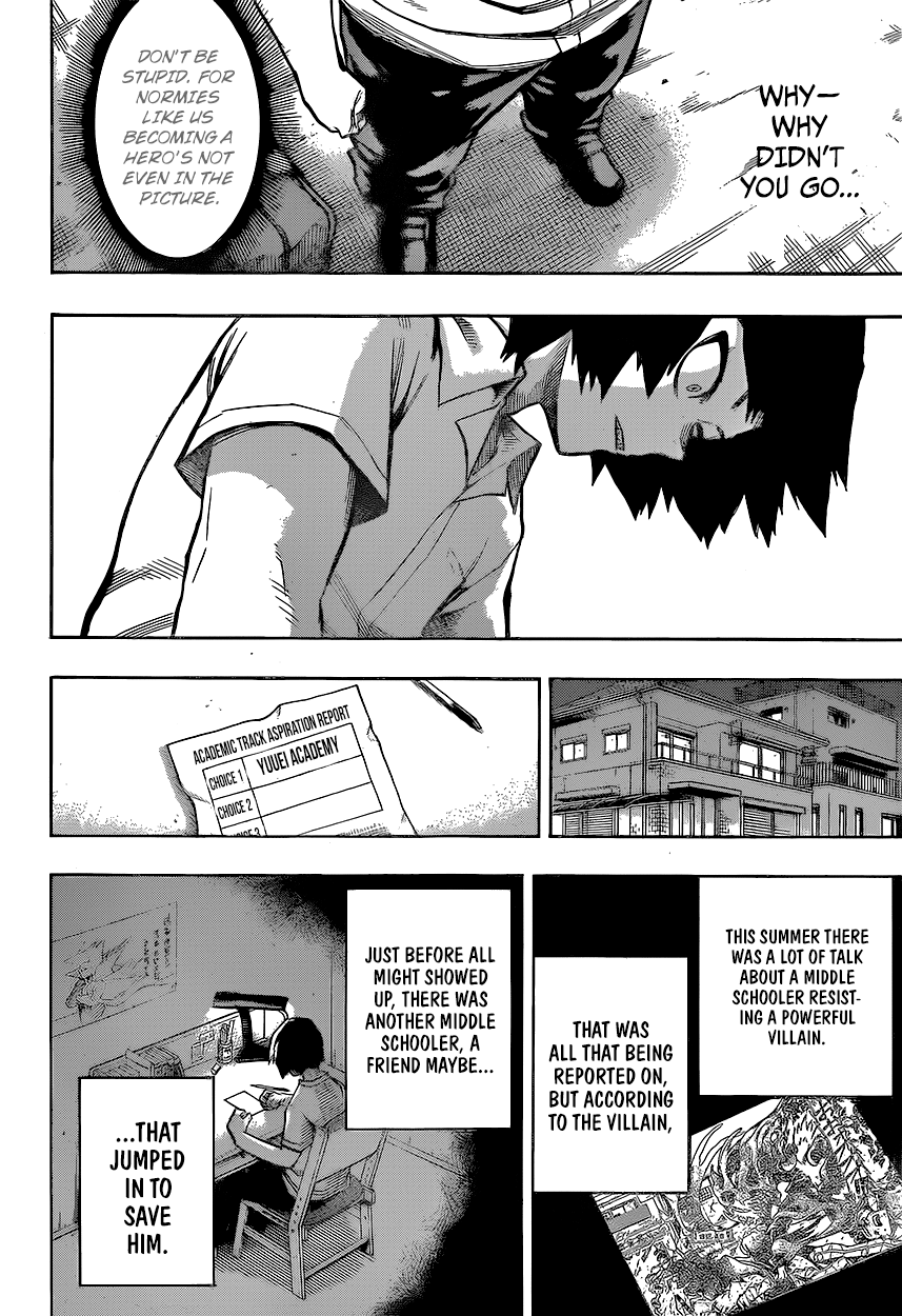 My Hero Academia, chapter 144