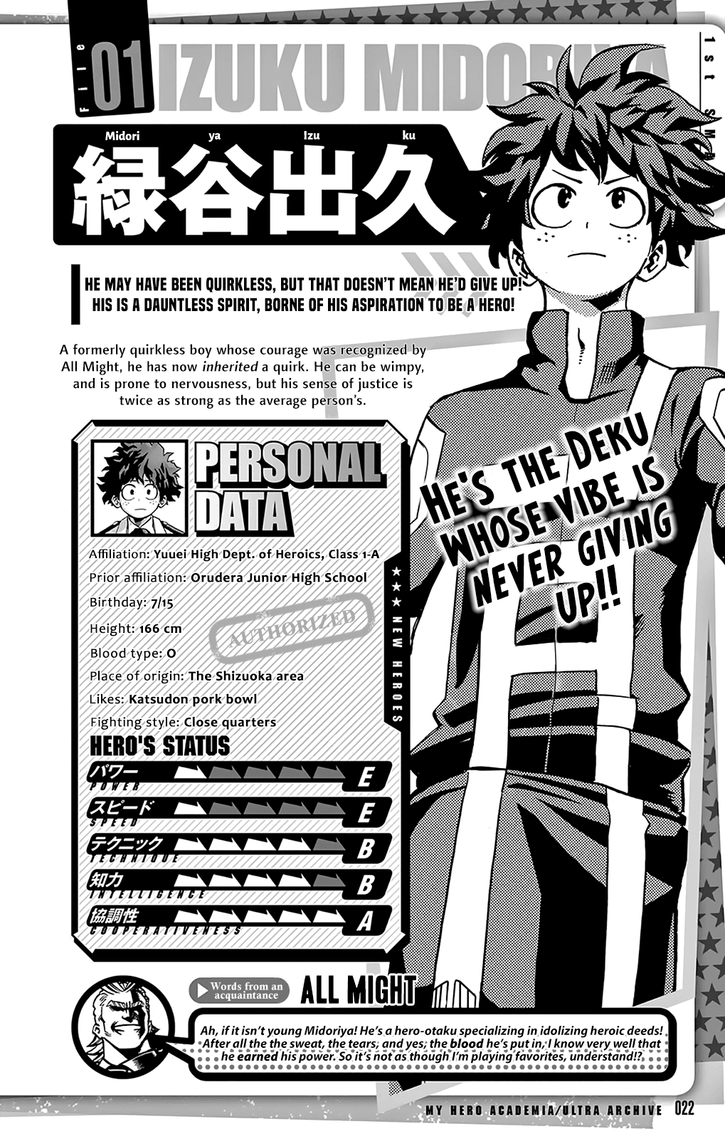 My Hero Academia, chapter 144