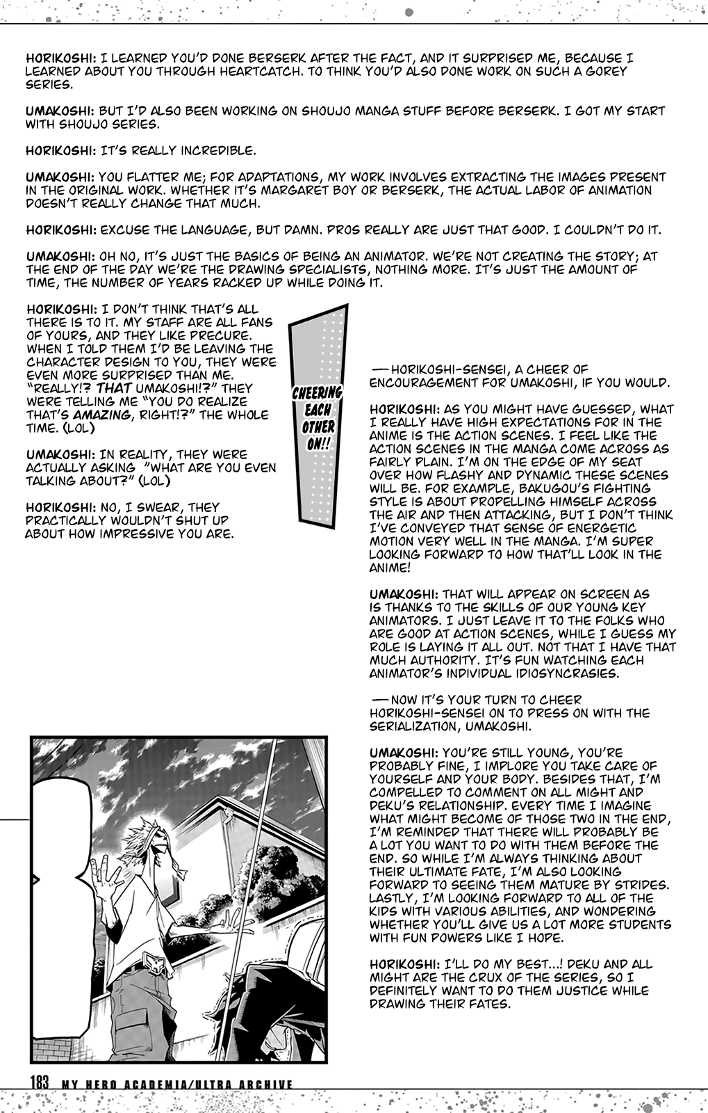 My Hero Academia, chapter 144