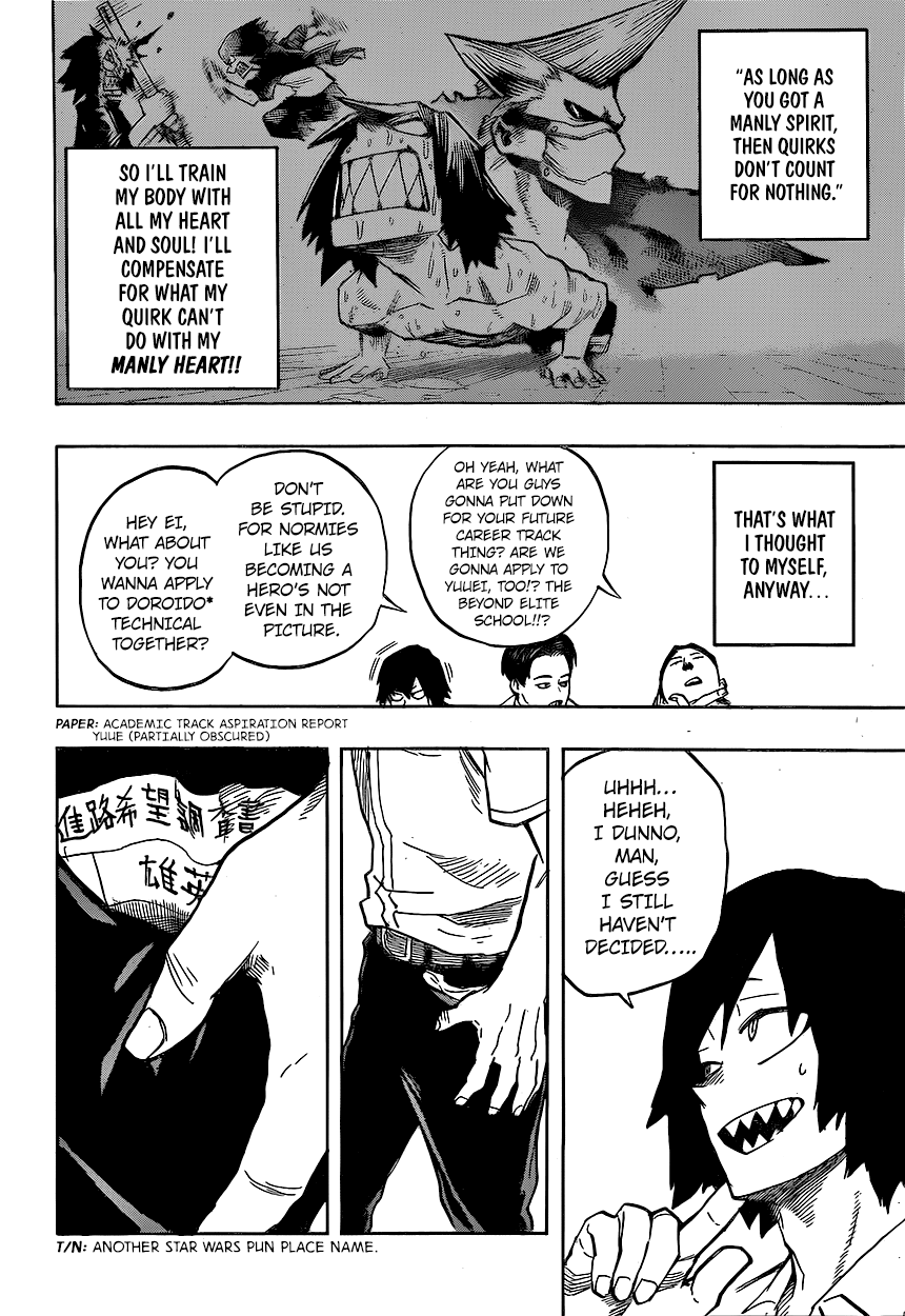 My Hero Academia, chapter 144