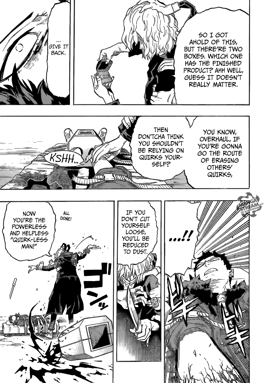 My Hero Academia, chapter 160