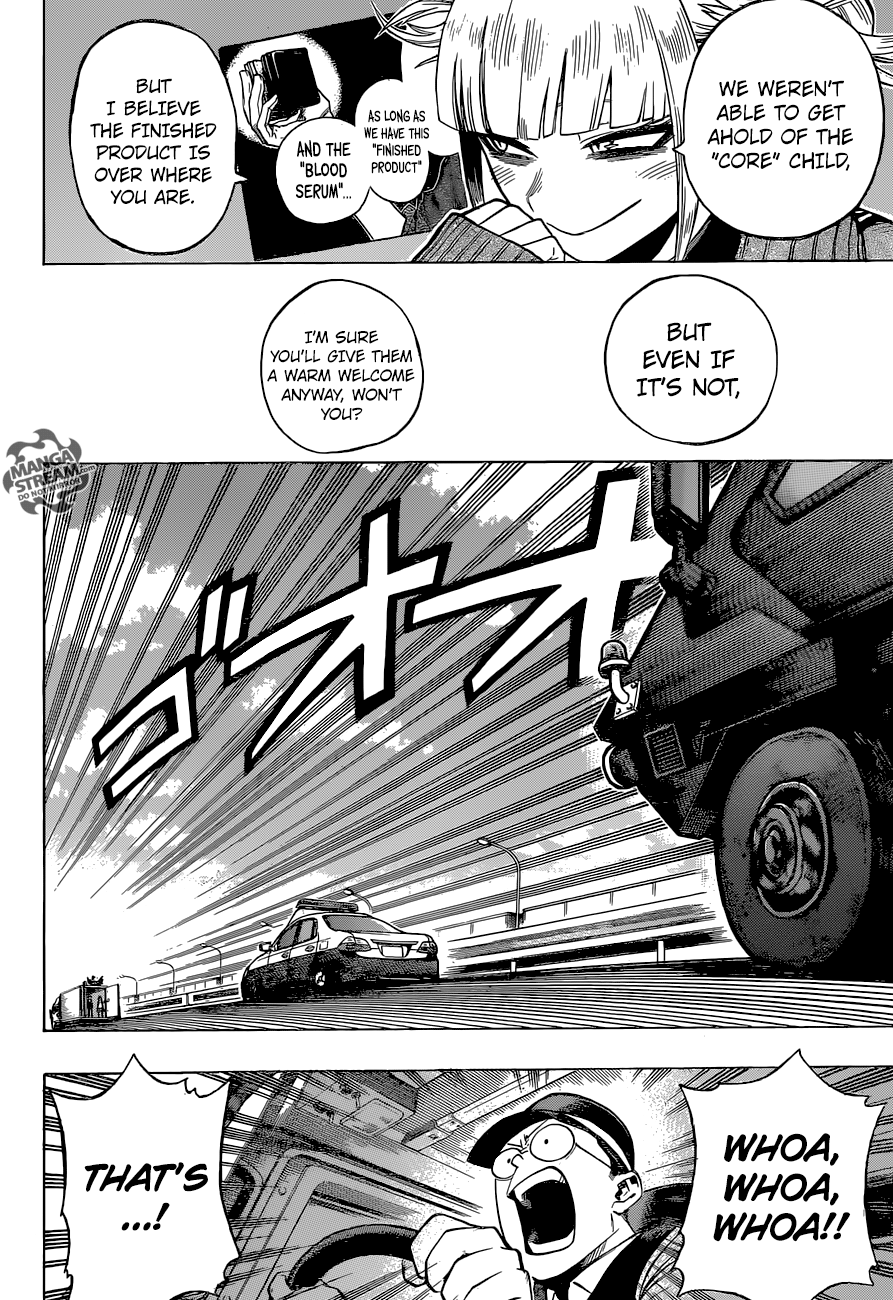 My Hero Academia, chapter 160