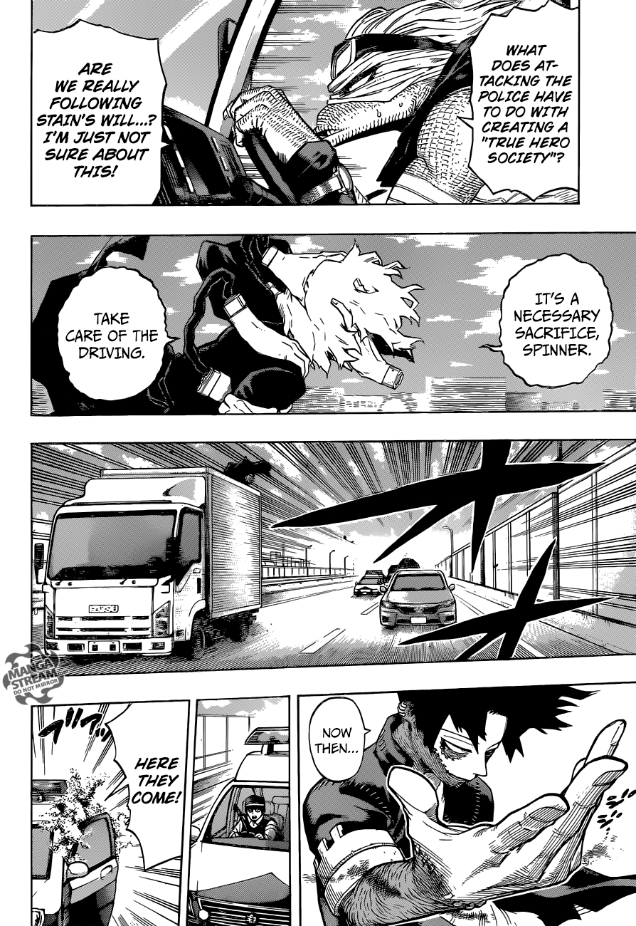 My Hero Academia, chapter 160