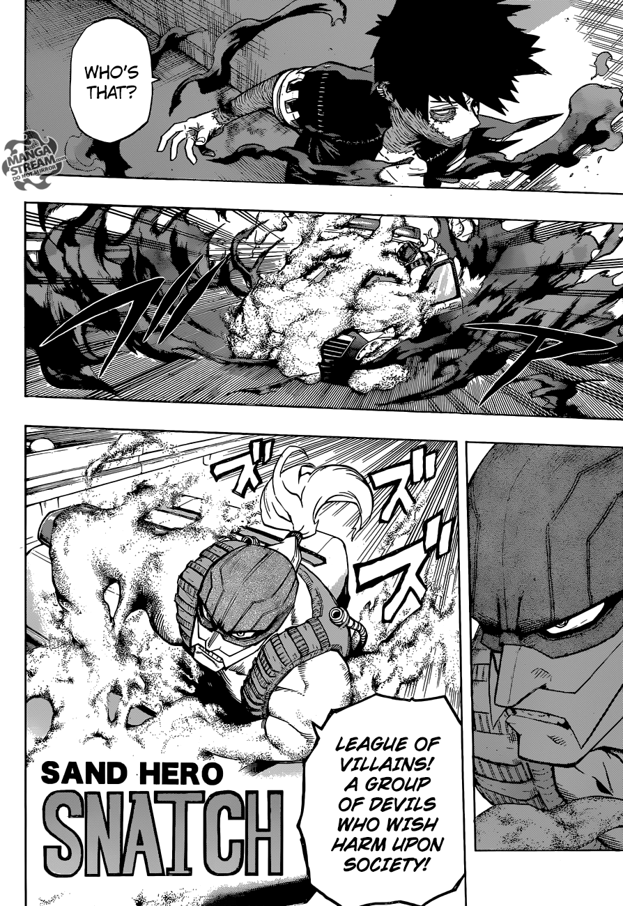 My Hero Academia, chapter 160