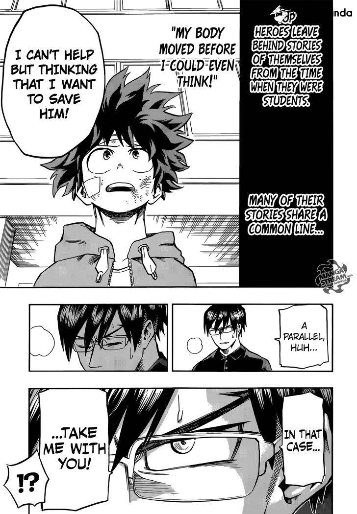 My Hero Academia, chapter 84