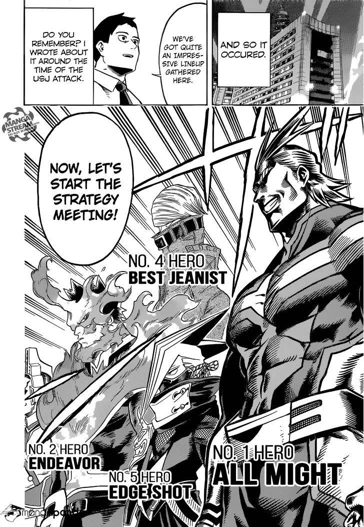 My Hero Academia, chapter 84