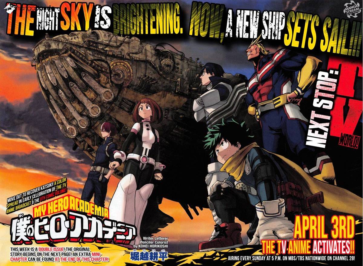 My Hero Academia, chapter 84