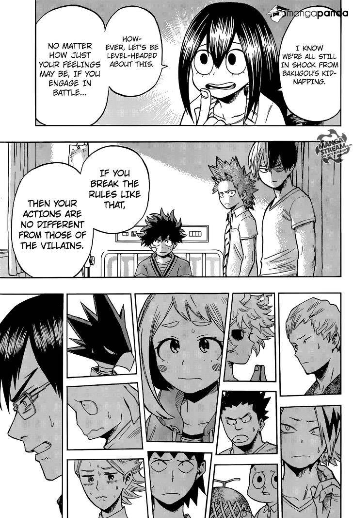 My Hero Academia, chapter 84