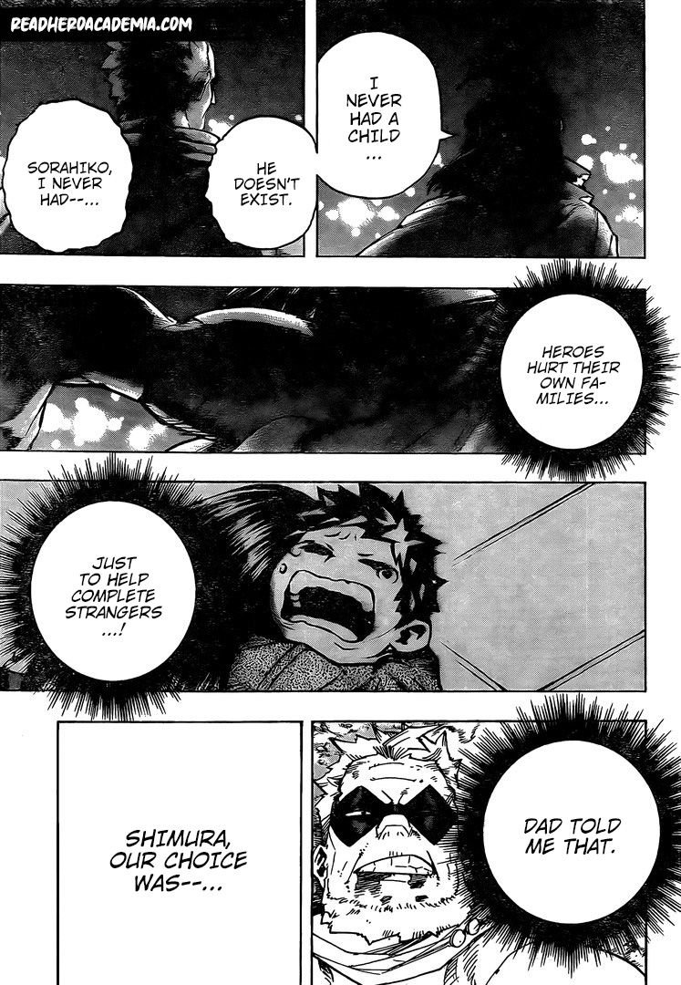 My Hero Academia, chapter 281