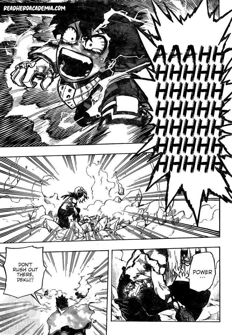 My Hero Academia, chapter 281