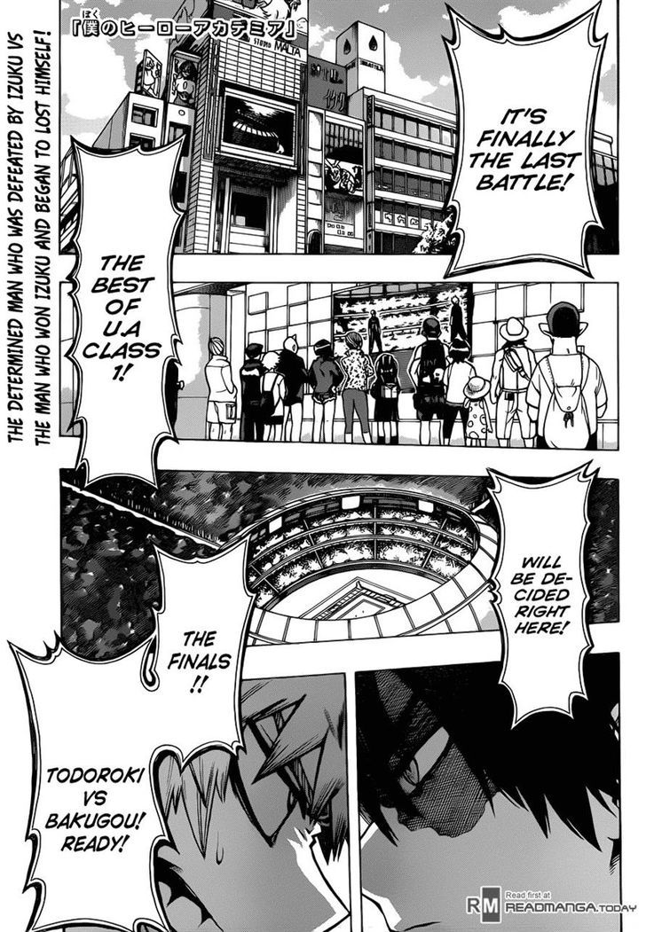 My Hero Academia, chapter 43