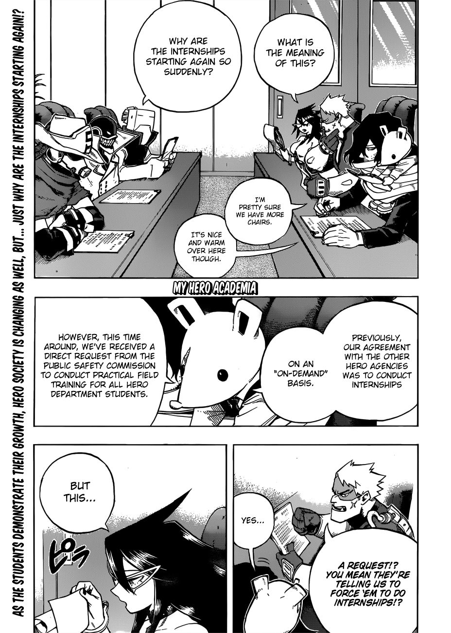 My Hero Academia, chapter 242