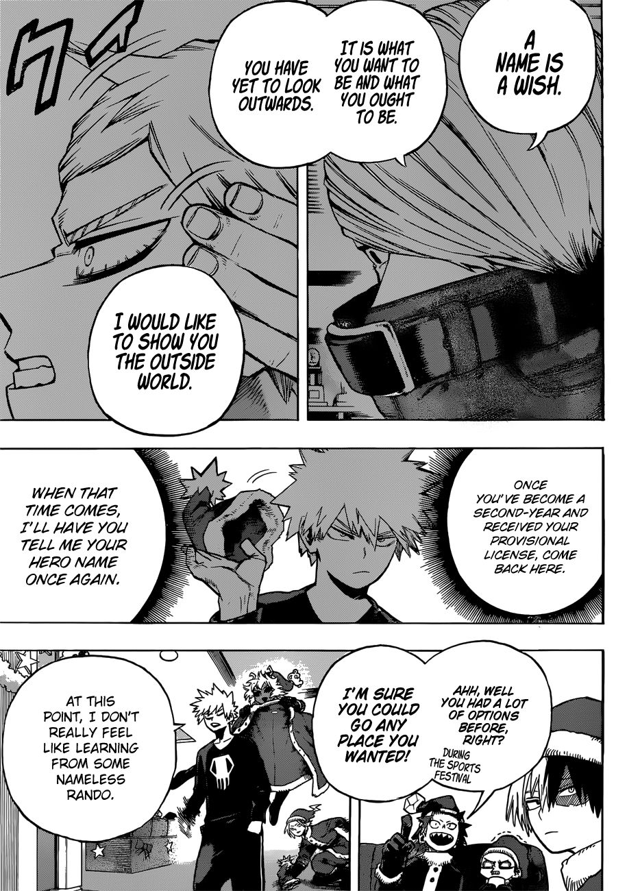 My Hero Academia, chapter 242