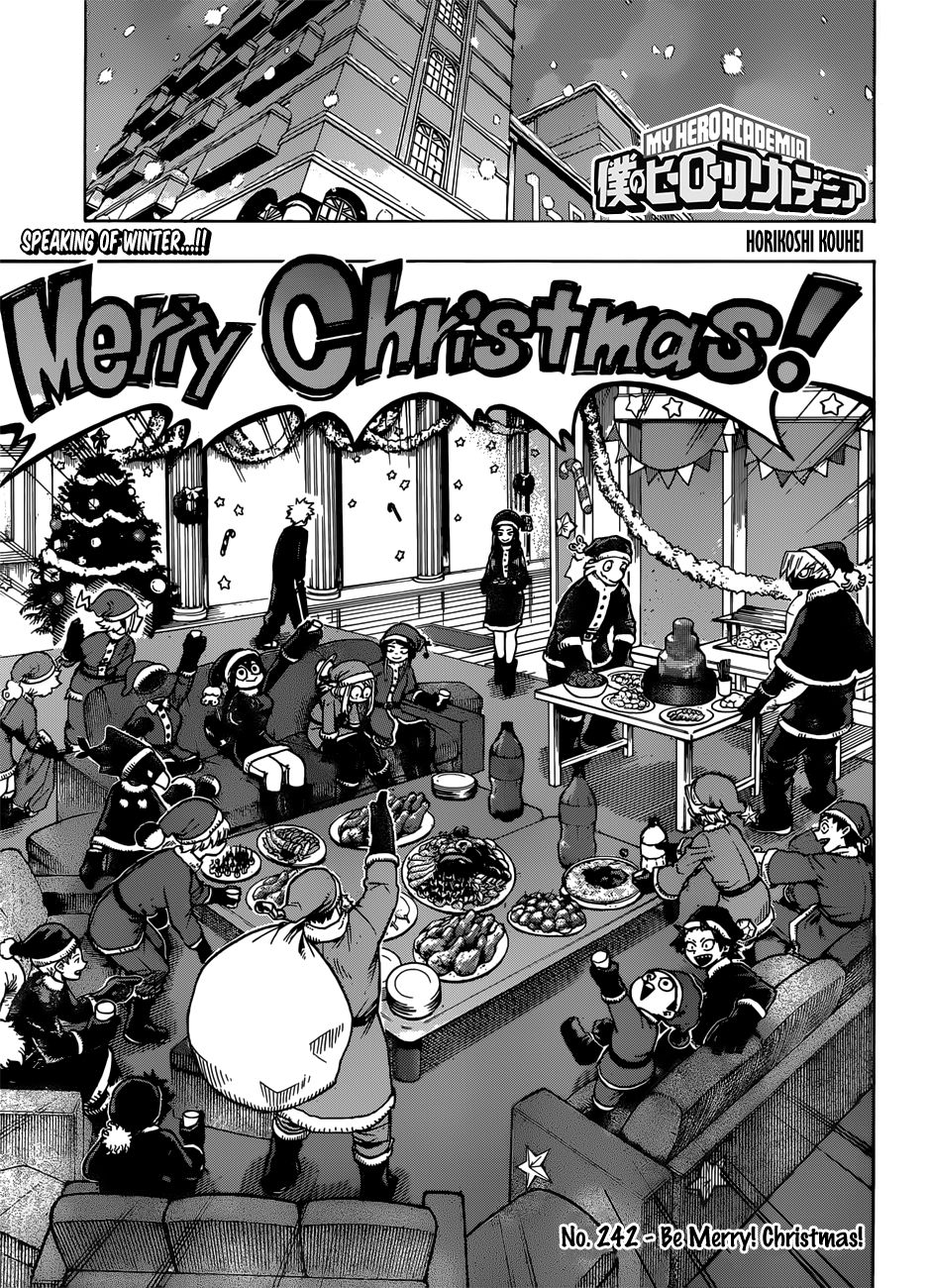 My Hero Academia, chapter 242