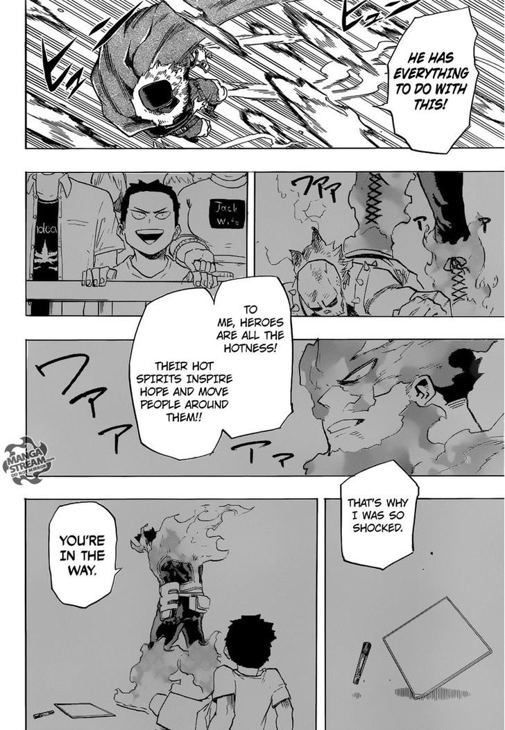 My Hero Academia, chapter 111