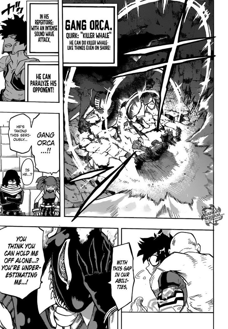 My Hero Academia, chapter 111