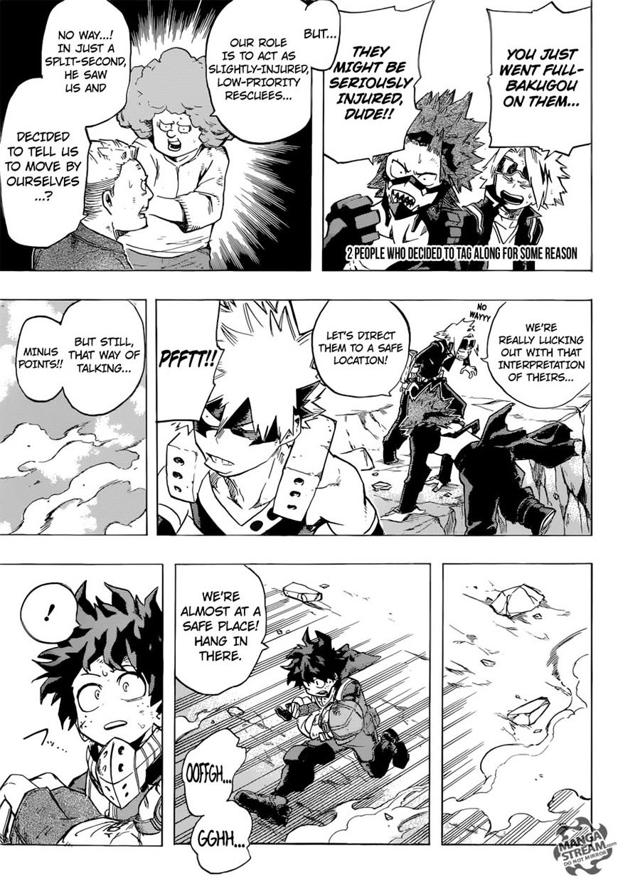 My Hero Academia, chapter 110