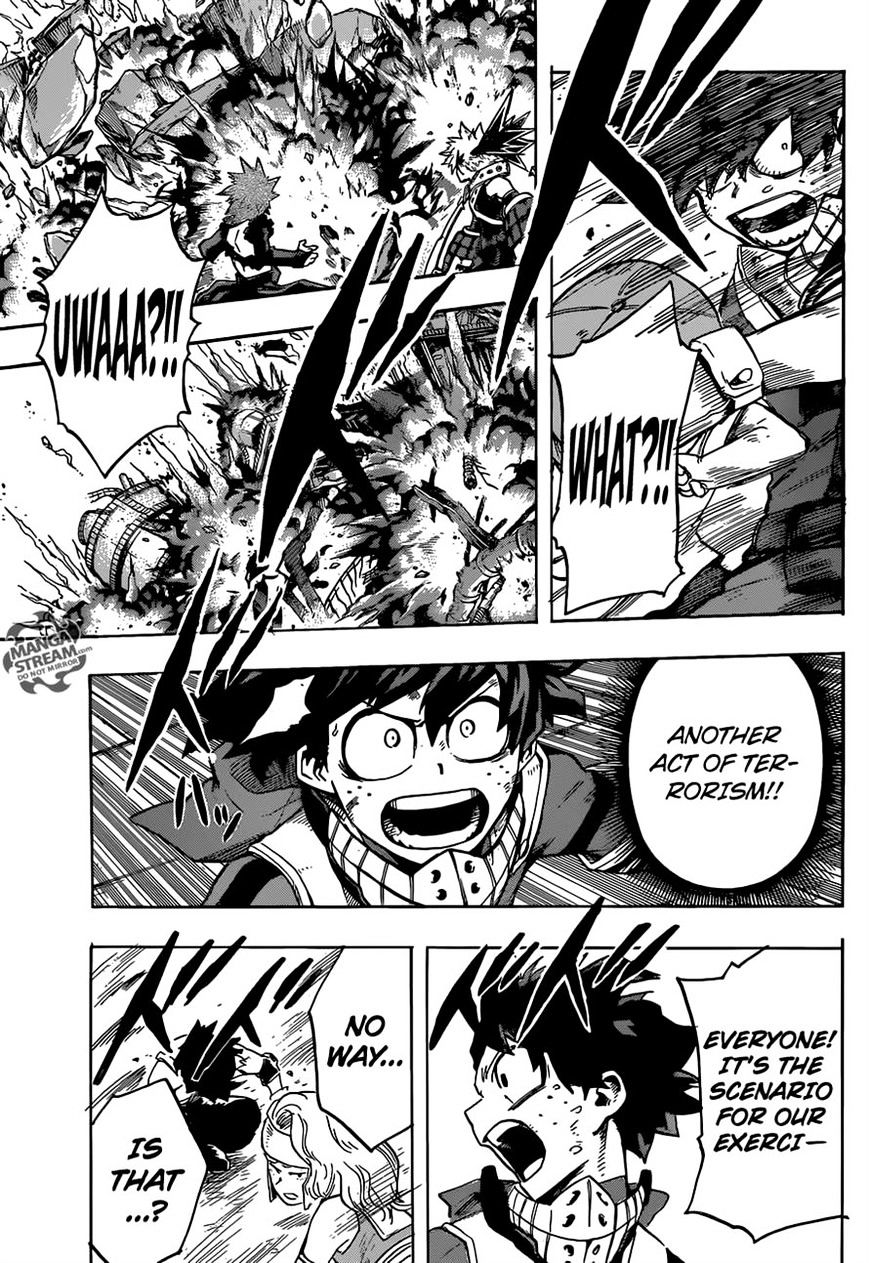 My Hero Academia, chapter 110