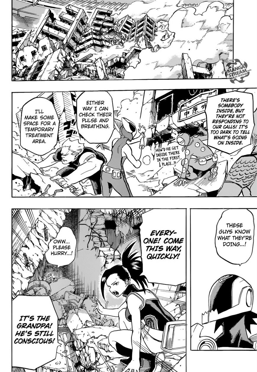 My Hero Academia, chapter 110