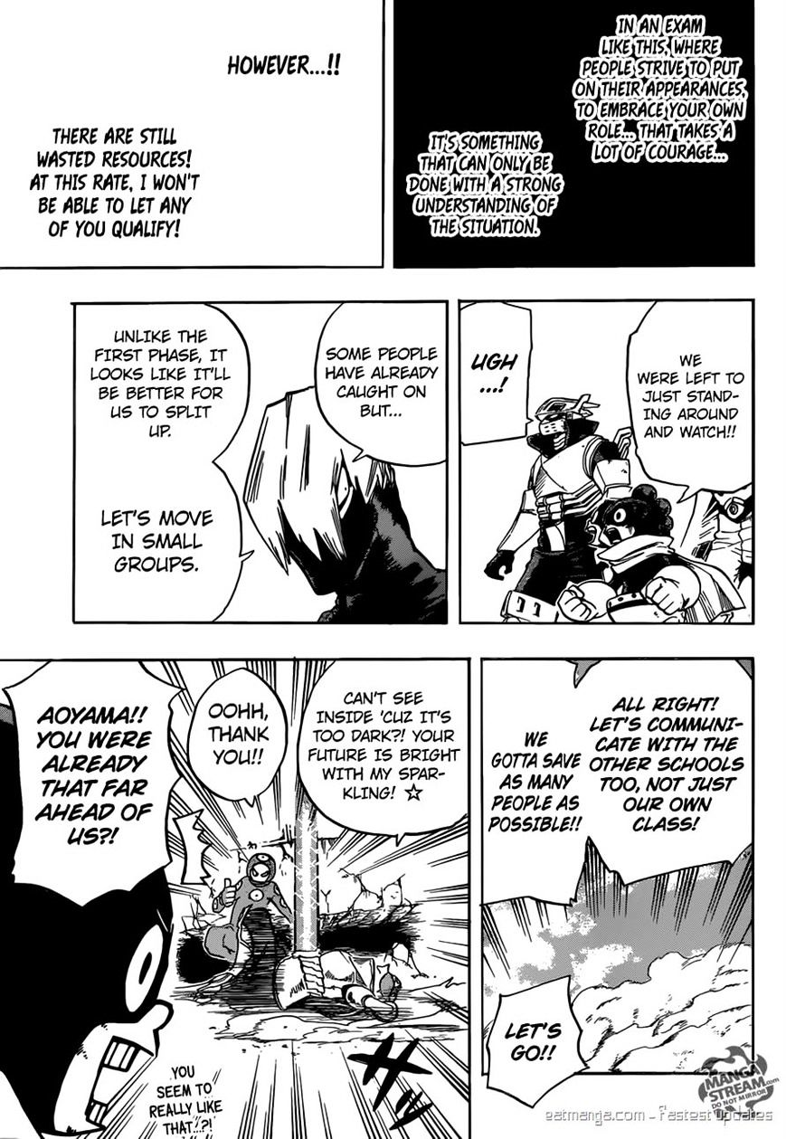 My Hero Academia, chapter 110