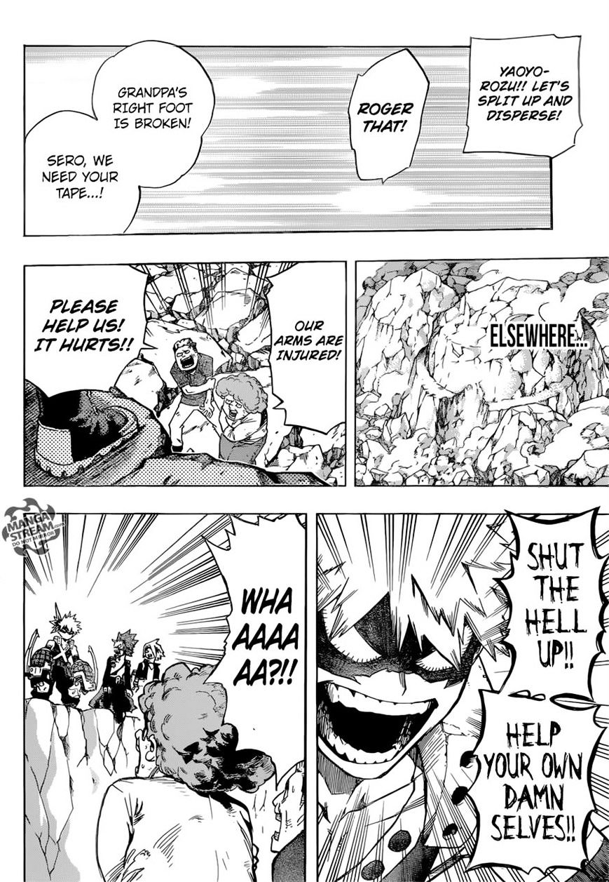 My Hero Academia, chapter 110