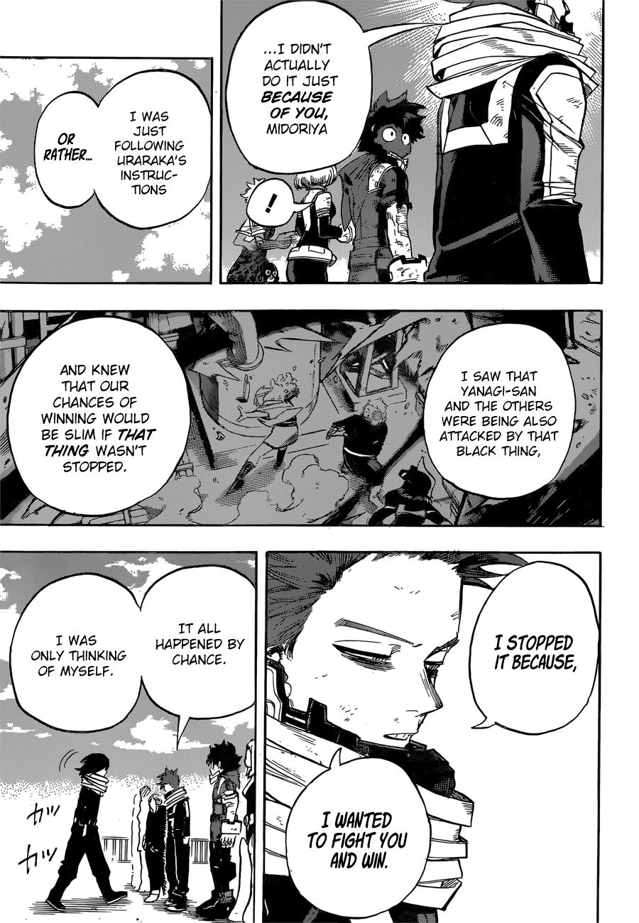 My Hero Academia, chapter 216