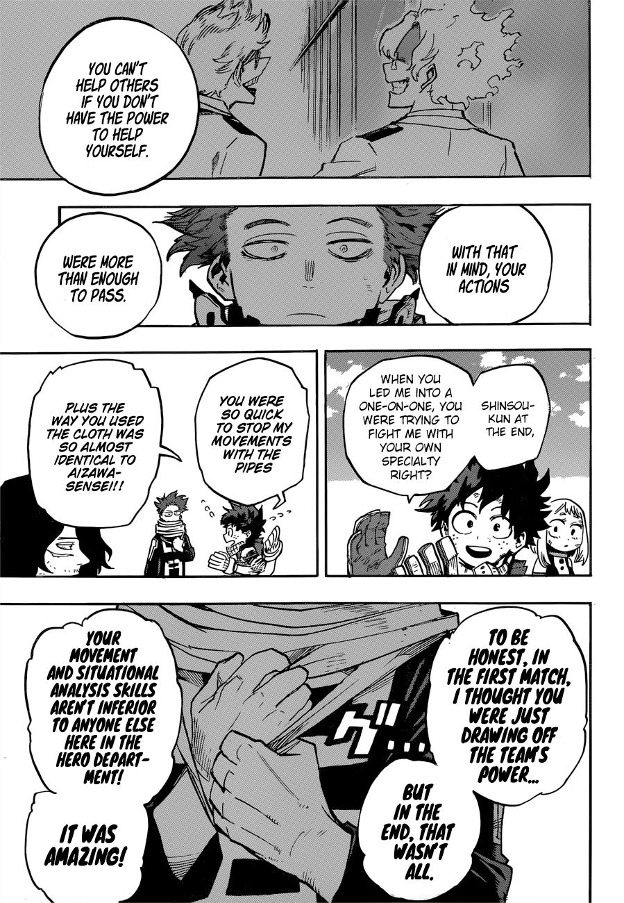 My Hero Academia, chapter 216