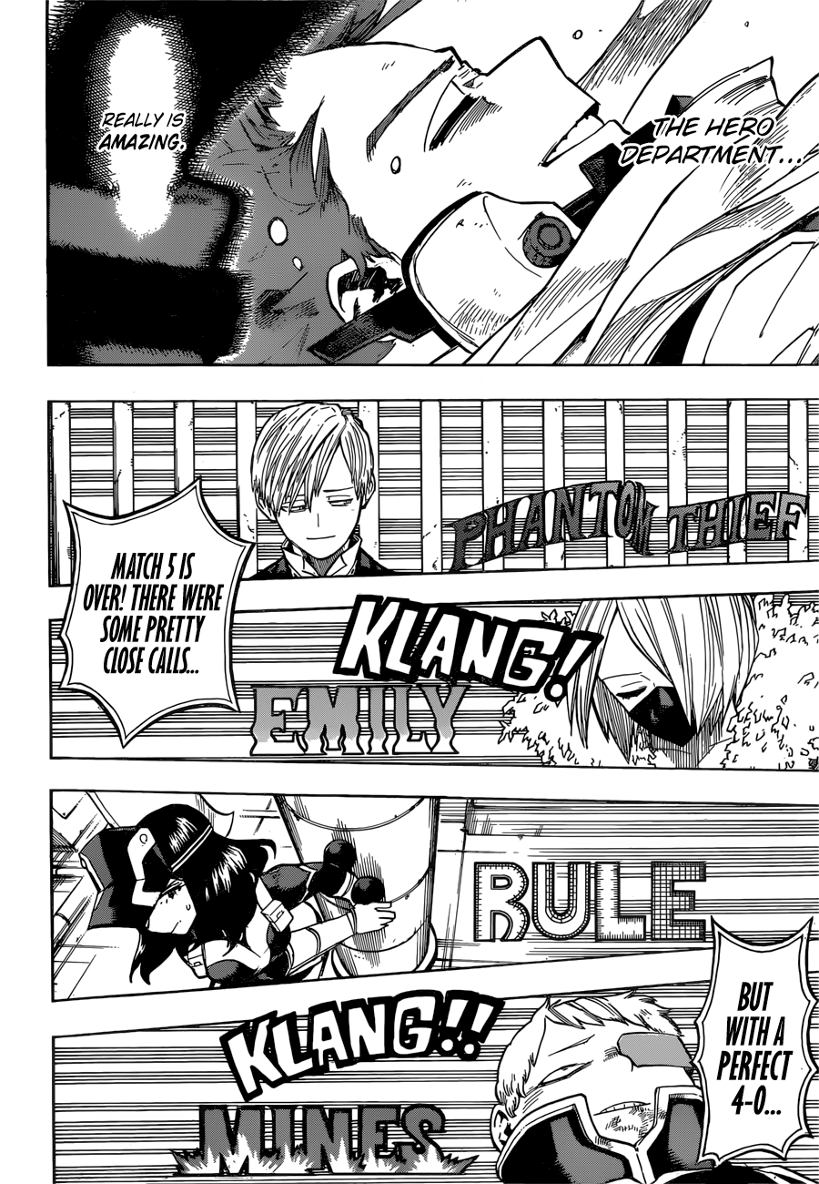 My Hero Academia, chapter 216