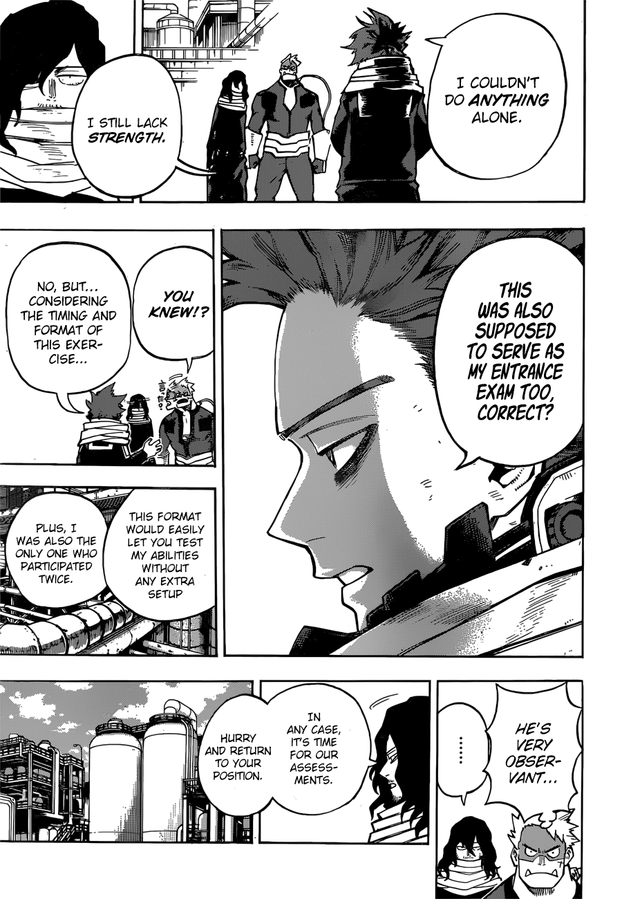 My Hero Academia, chapter 216