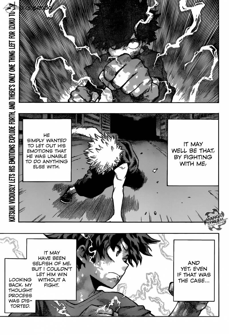 My Hero Academia, chapter 119