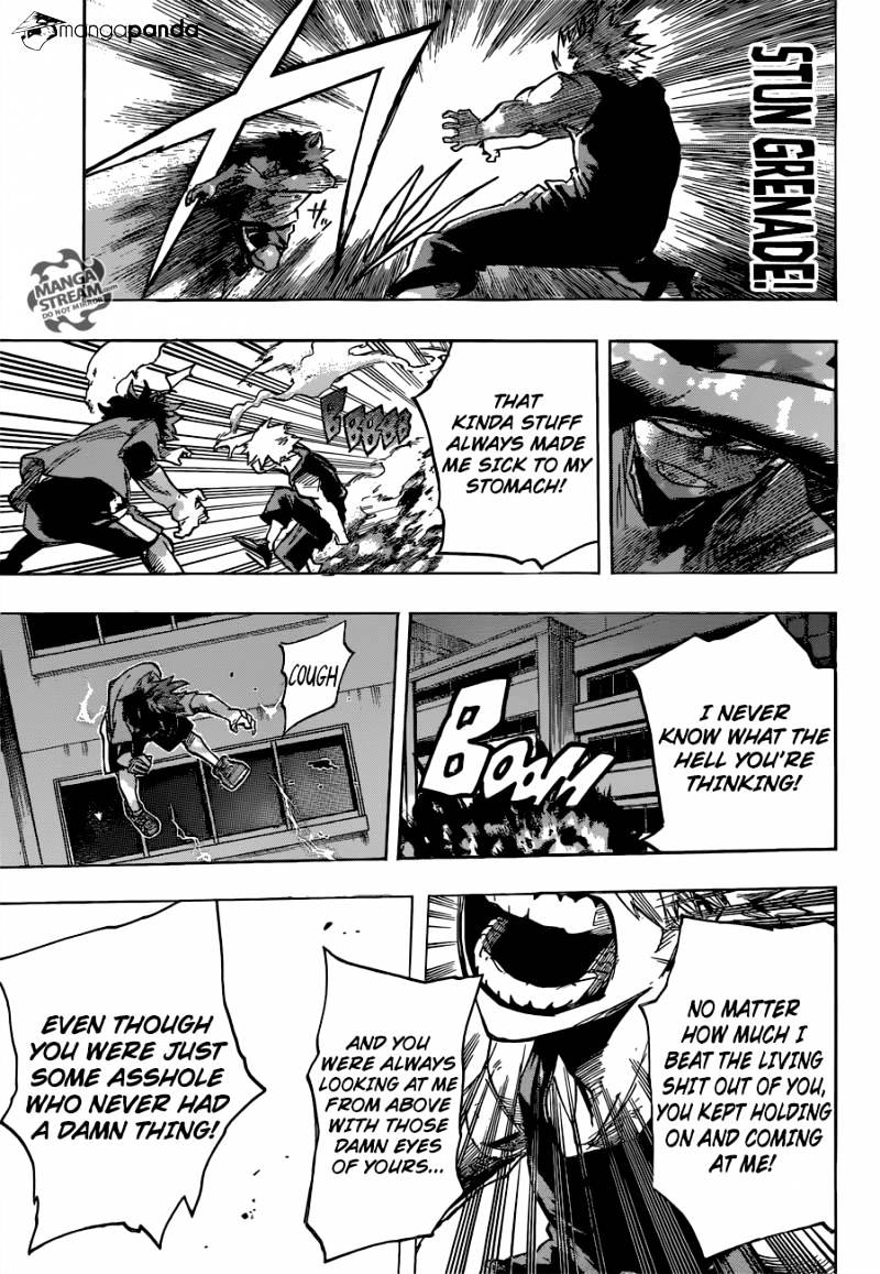 My Hero Academia, chapter 119