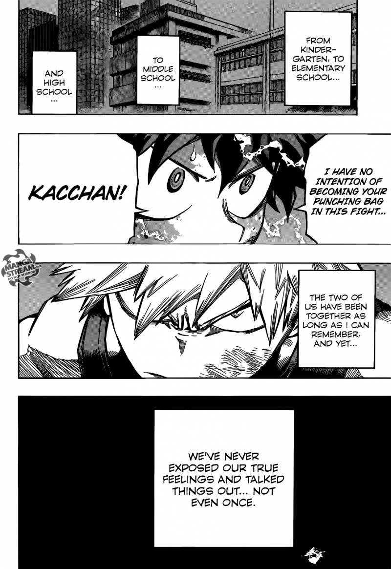 My Hero Academia, chapter 119