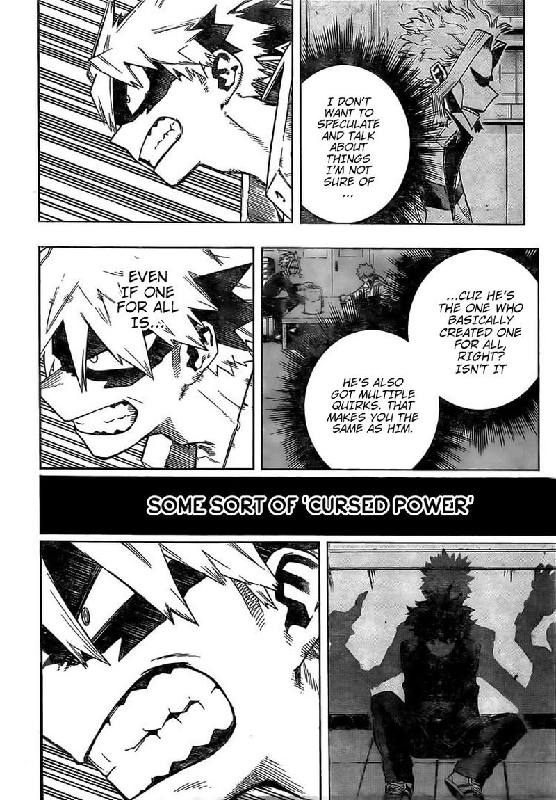 My Hero Academia, chapter 285