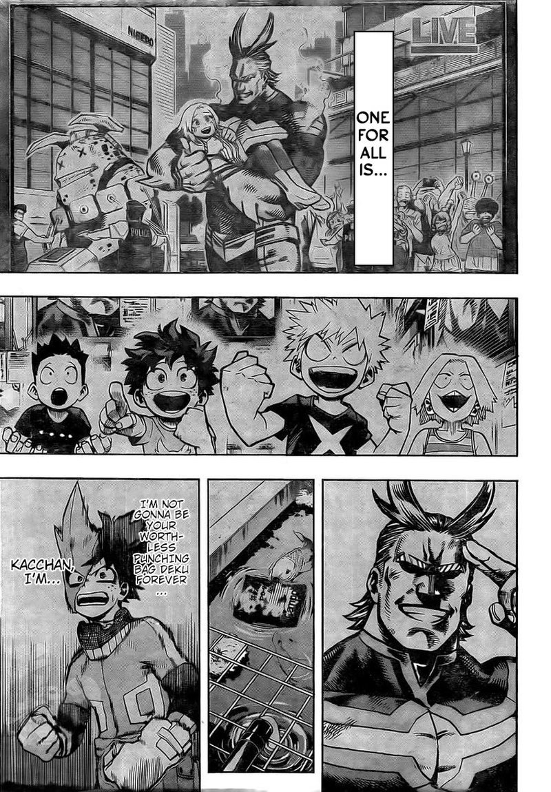 My Hero Academia, chapter 285